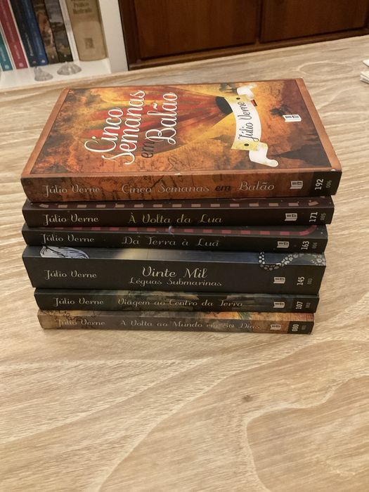 Livros de bolso -Júlio Verne