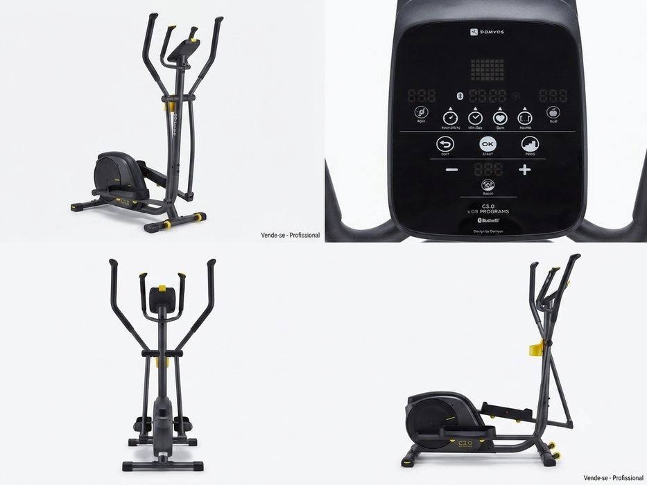 Bicicleta Elíptica Domyos EL520 Bluetooth – Como Nova!