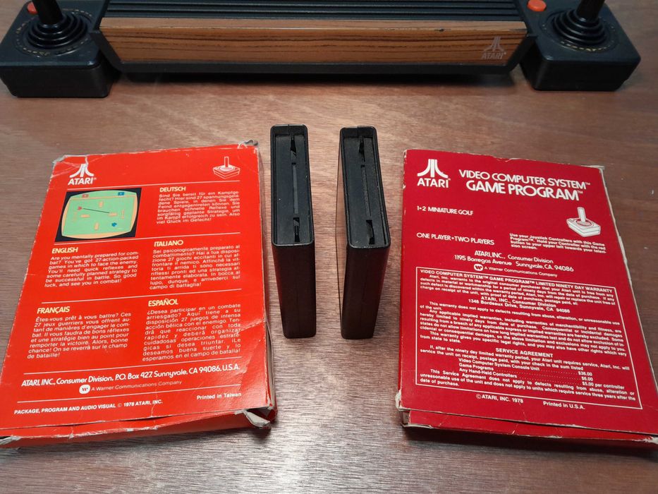 ATARI 2600 - original - "Woody" - PAL - a funcionar