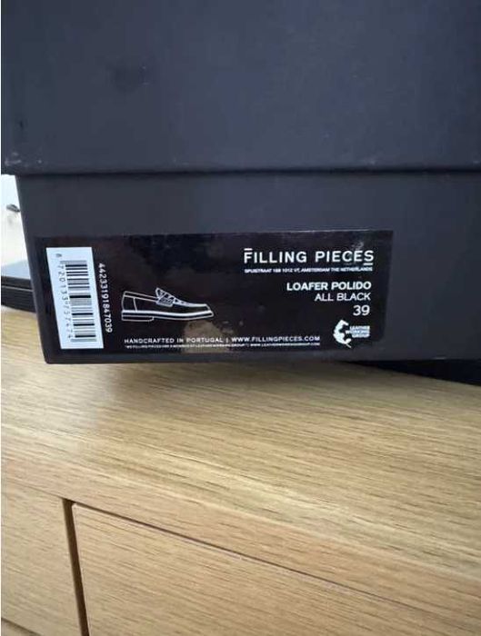 Шкіряні мокасини,лофериFilling Pieces