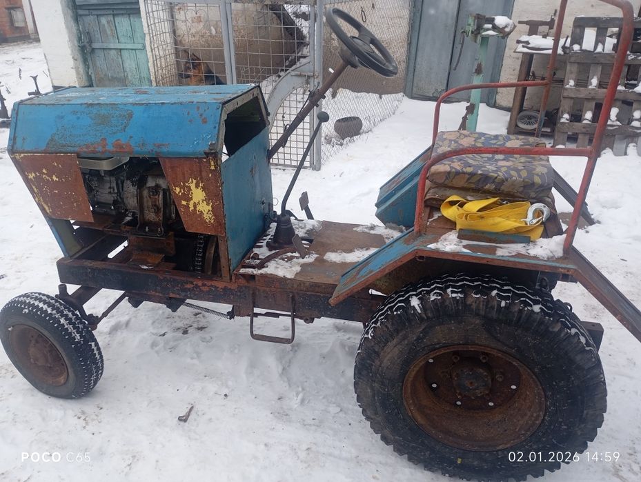 Срочна продажа  Мінітрактор самодельный продам