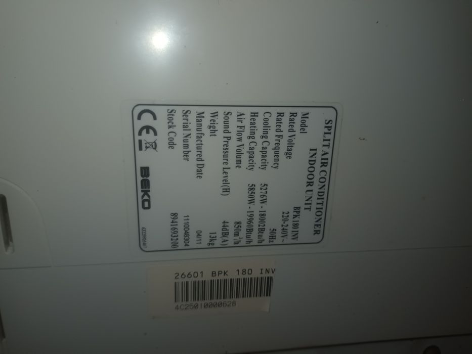 Ar condicionado 18000btus inverter