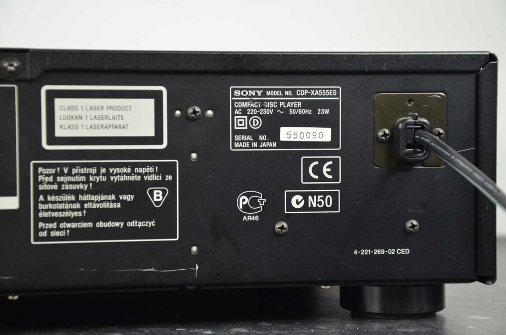 Odtwarzacz CD SONY CDP-XA555ES Pilot Oryginał Stan BDB Okazja