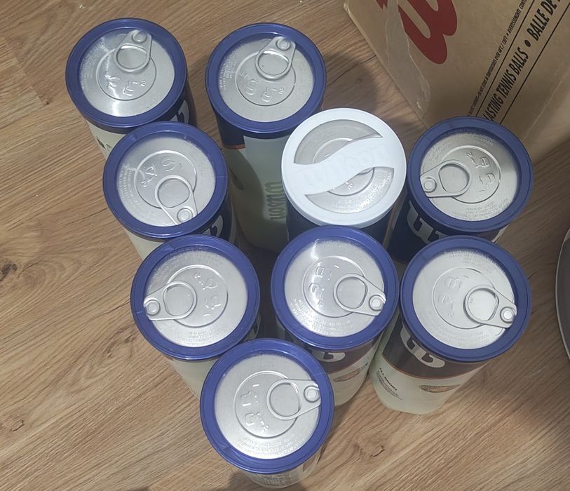Latas de bolas Wilson Roland Garros - Novas