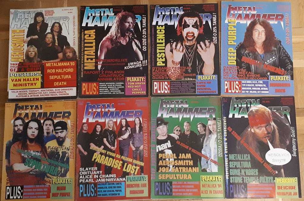 Metal Hammer rocznik 1993