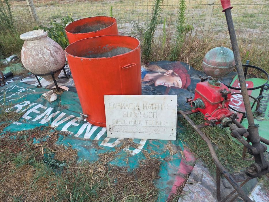 Par de poceiros agricolas em aço galvanizado
