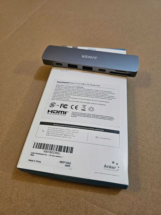 Adaptador Anker Powerexpand Direct 7-in-2 USB-C