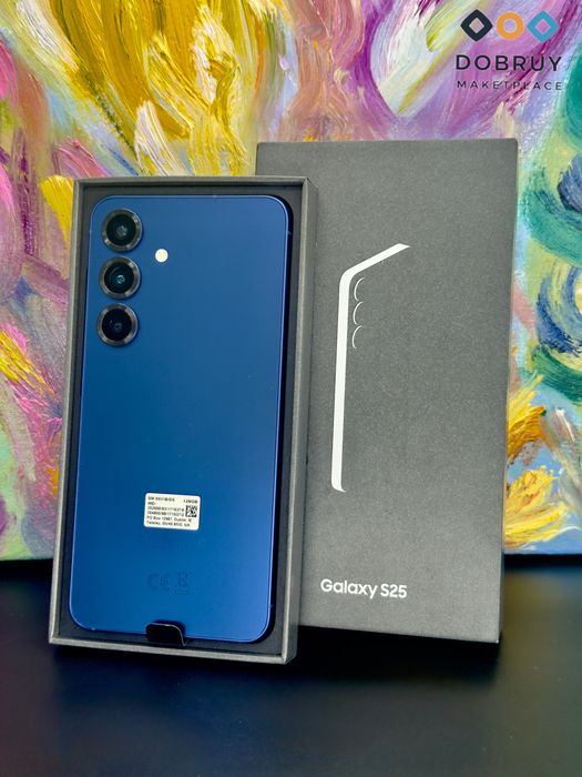 Смартфон Samsung Galaxy S25 12/128 Blue | Новий  | Гарантія +
