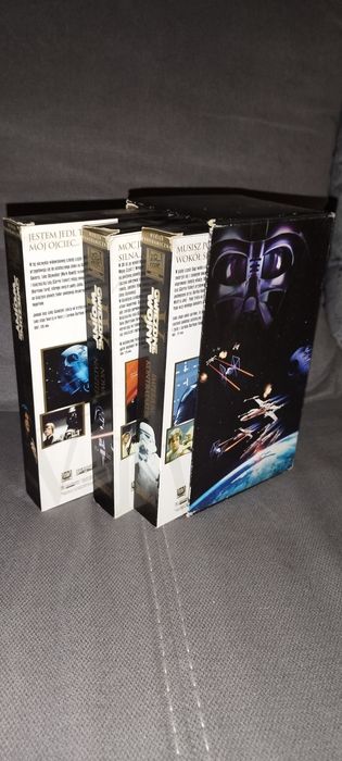 Trylogia Star Wars na vhs