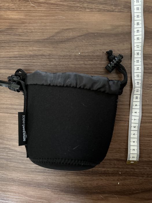 Conjunto bolsas à prova de água para objetivas