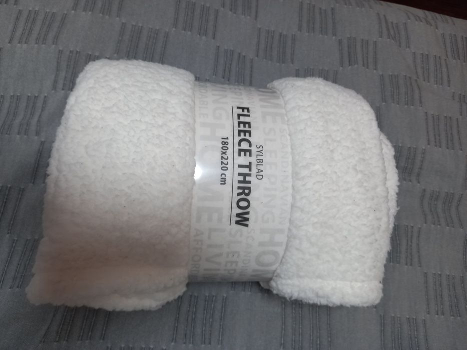 Покрывало двухспальное искусственный мехСтёганое