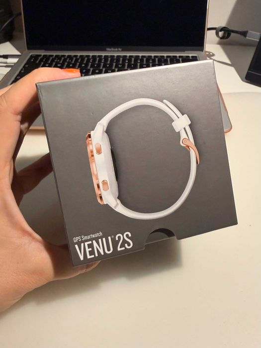 Garmin Venu 2S (Rose Gold / White)
