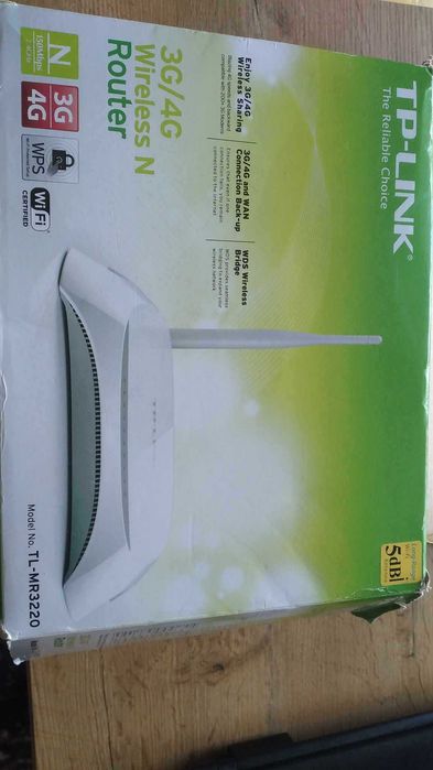 Ruter TP link TL MR3420 plus modem na USb