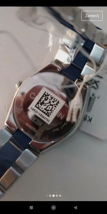 Zegarek Calvin Klein Kontrast