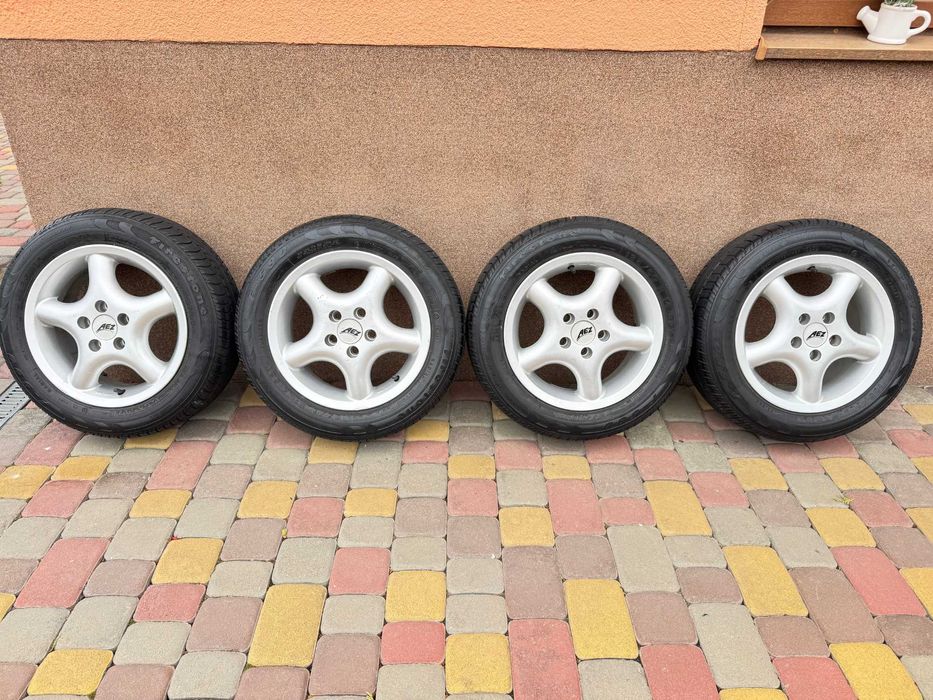 Тітанові діски AEZ 5*100 R14 VW Golf 4-Skoda rapid-faBia-