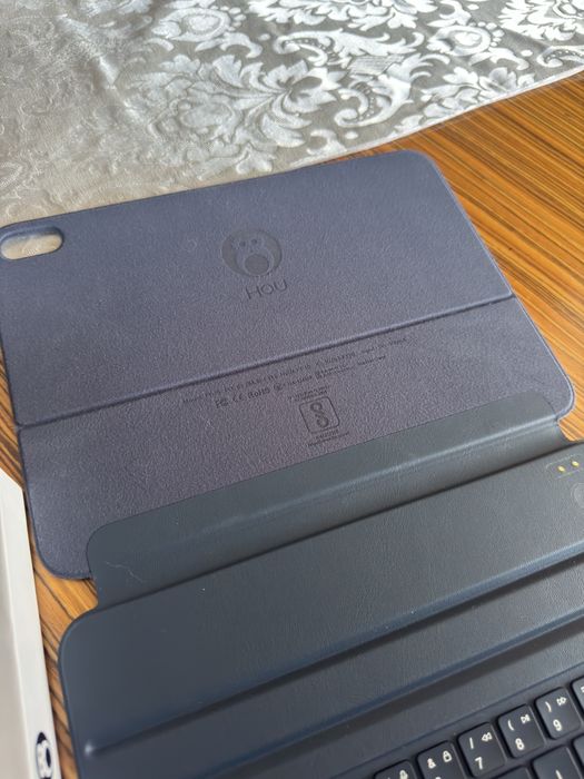 Conjunto capa com teclado e caneta para Ipad 11 2025