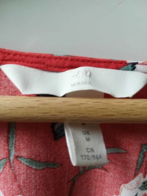 Letnia sukienka ciążowa HM mama r. 40 M w kwiaty