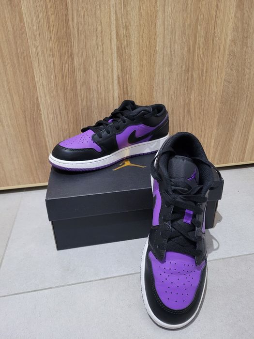 Nike Air Jordan 1 low (GS) purple venom r. 39