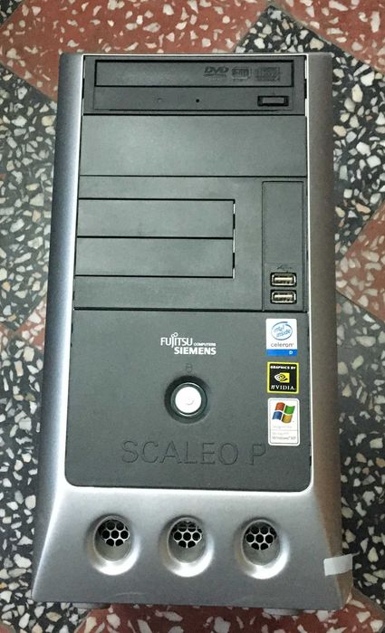 Siemens Desktop Computer Tower + Mouse + Keyboard + Speakers - Siemens64585803677570121