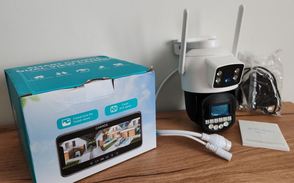 Kamera obrotowa Wi-Fi dual