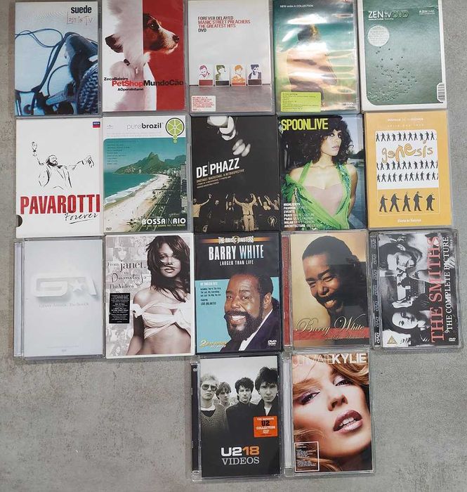 Dvds musica variados desde 2€