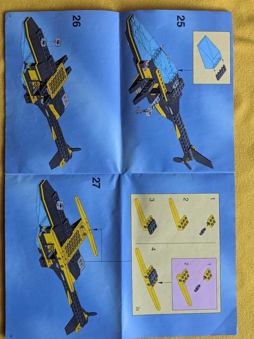 LEGO 6462 Res-Q Helikopter - INSTRUKCJA