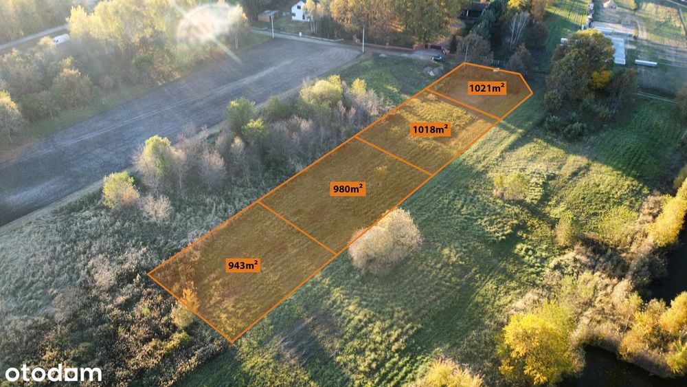 Atrakcyjna działka budowlana 1021 m2 - Wygoda