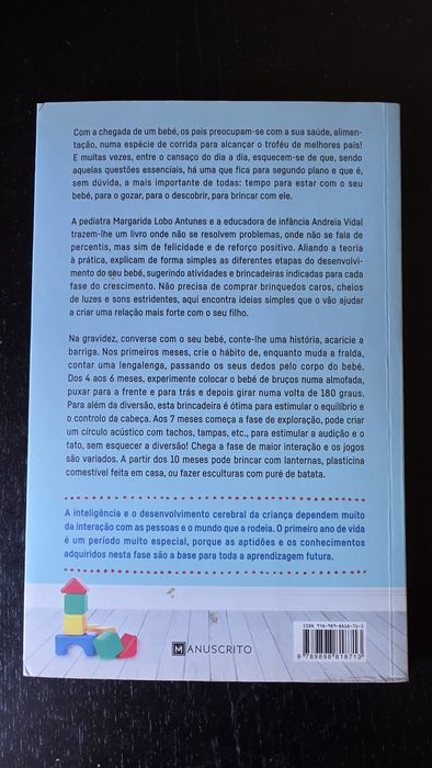 Livro "À descoberta do seu bebé "