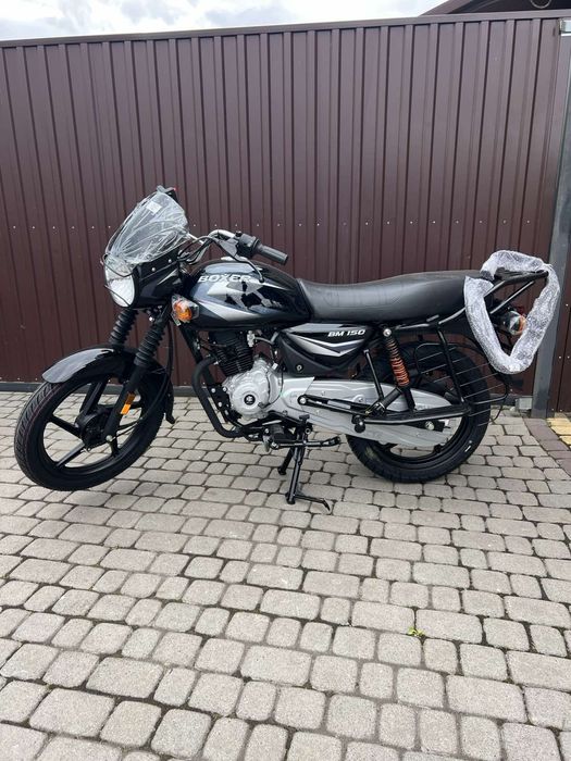 Мотоцикл Bajaj Boxer BM 150cc (КПП 5-ти ступка) Дорожній