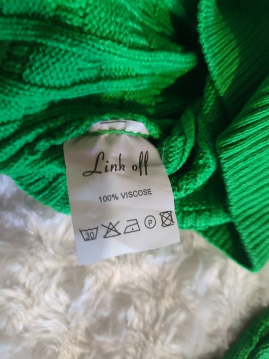 Вязаный женский джемпер 100% вискоза Link off