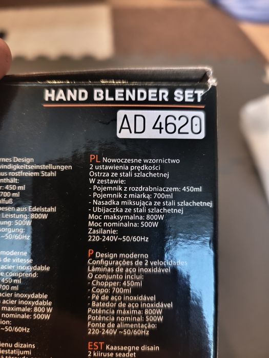 Blender Adler 800w