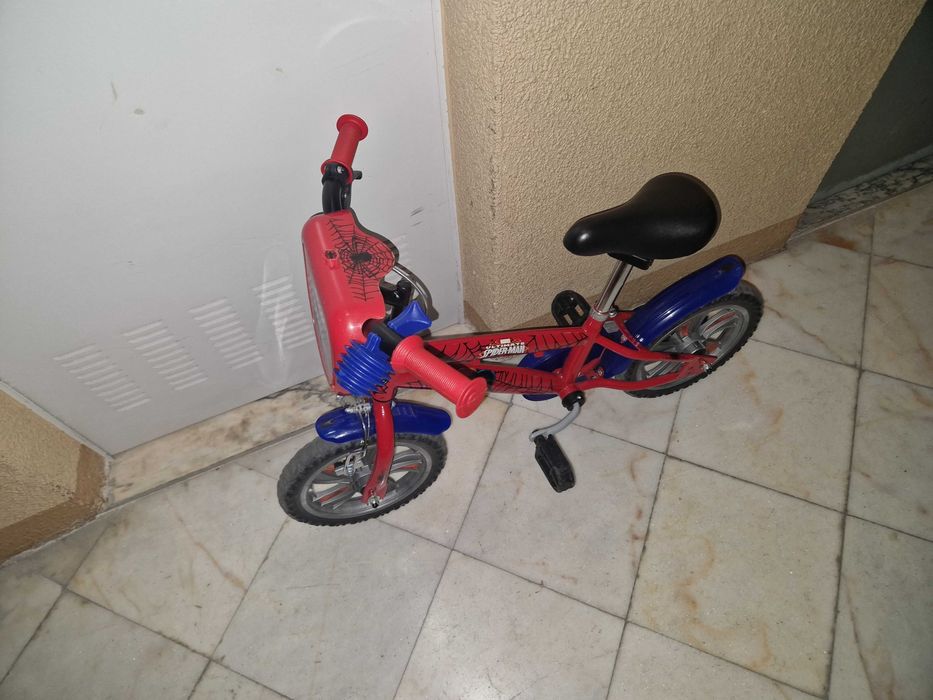 Bicicleta Spider man