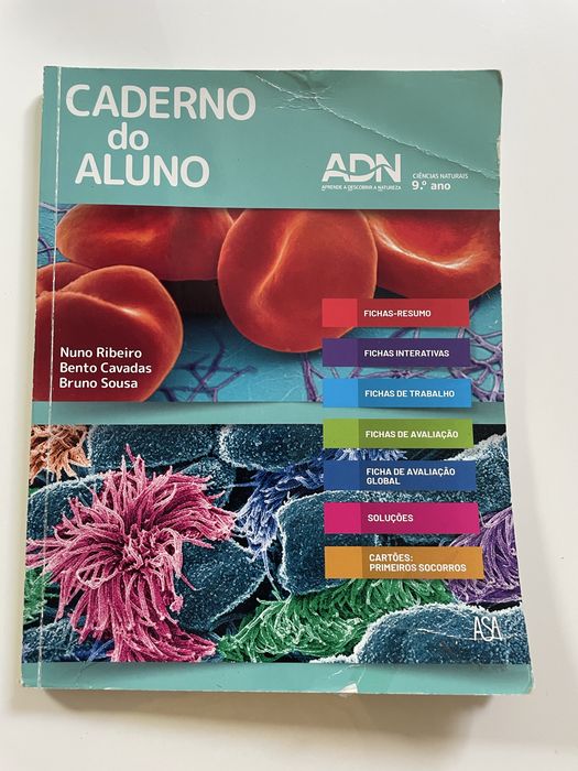 Caderno de fichas Ciências Naturais 9 ano