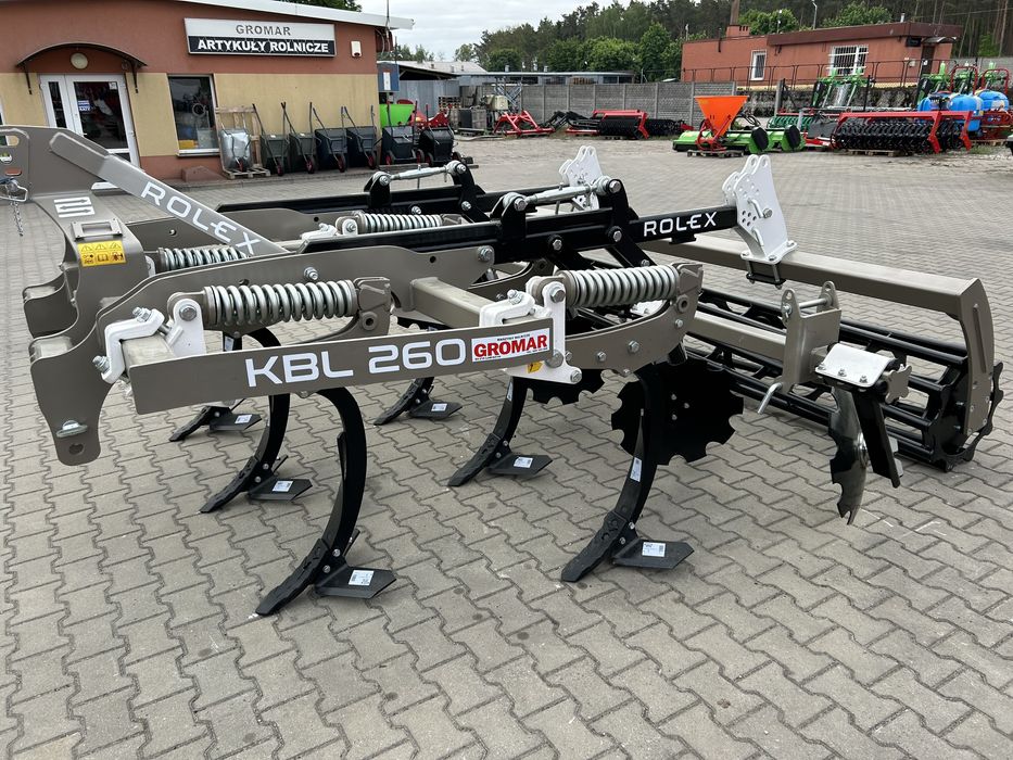Rolex kultywator agregat bezorkowy dwubelkowy KBL 2,2m/2,6m/3m Rol-ex