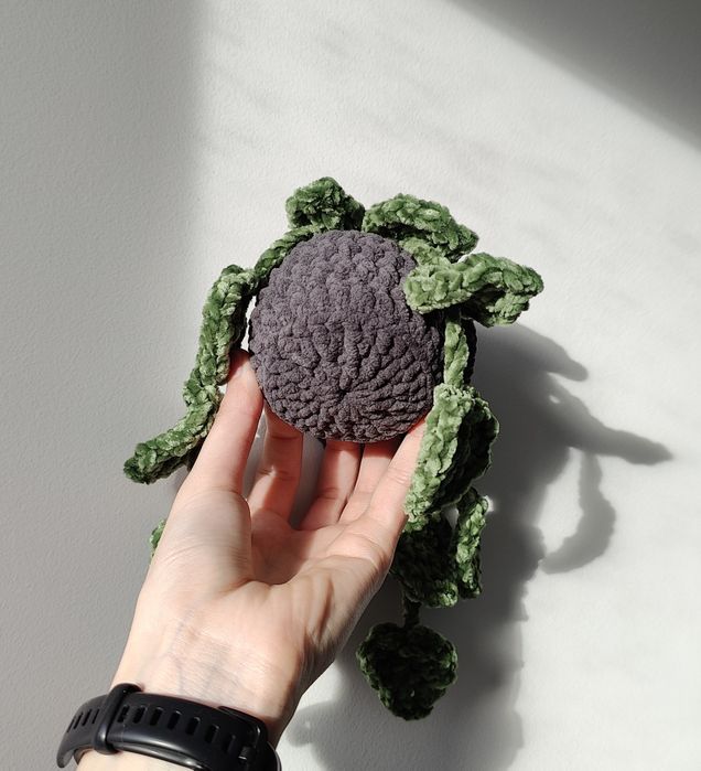 Planta Monstera Pendente - Crochet