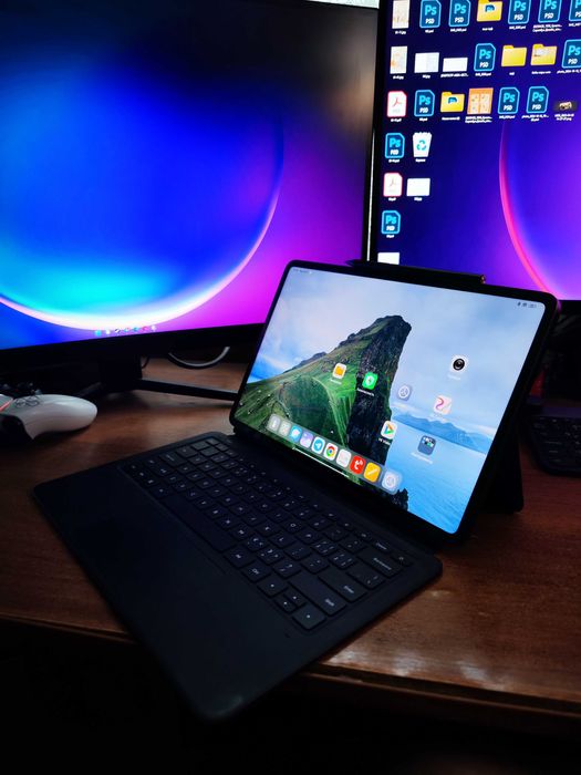 Xiaomi Pad 6 Max 14″ 256 ГБ + оригинальный стилус и чехол-клавиатура