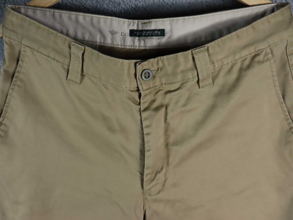 Dockers by Levi's klasyczne khakis chino chinosy męskie luźne M L W33