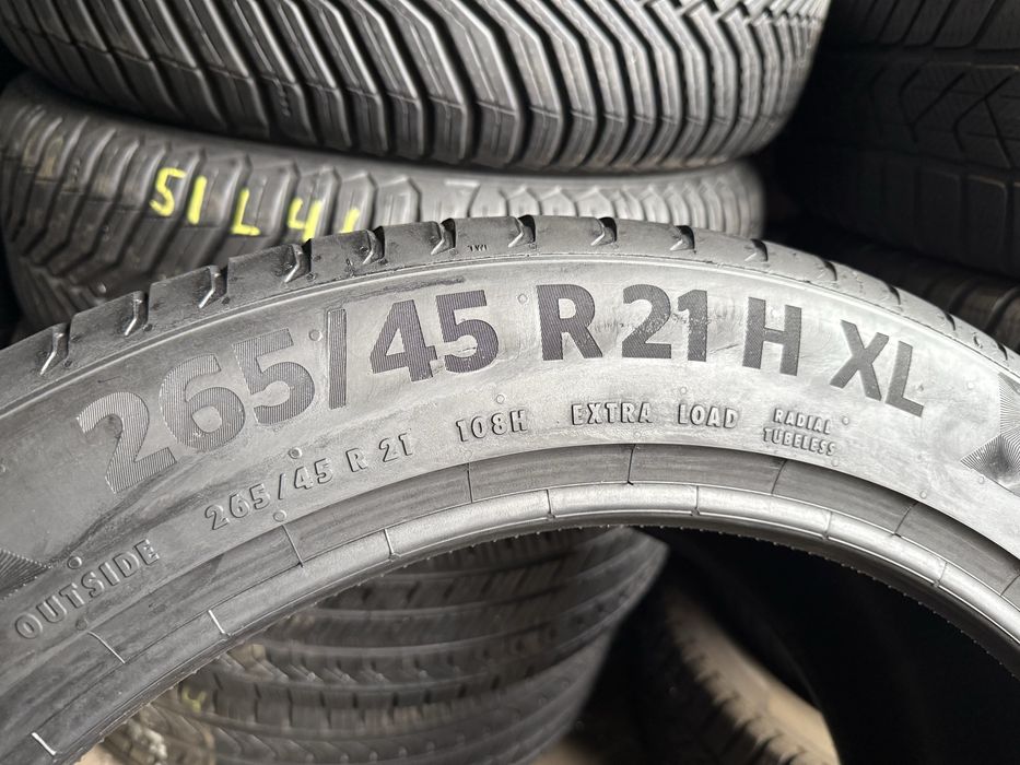 Літні шини 265/45 R21 Continental PremiumContact 6 2шт. 7мм 2025