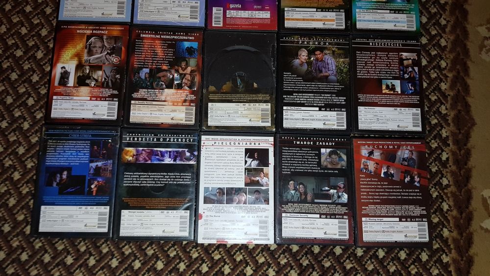 Stare dobre filmy na Płytach DVD 15szt.