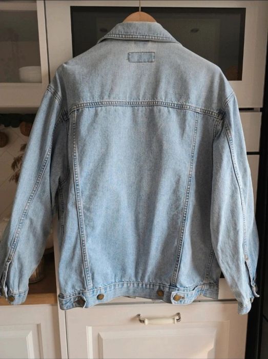 Kurtka jeansowa r.42 bawełniana jasny jeans wiosenna