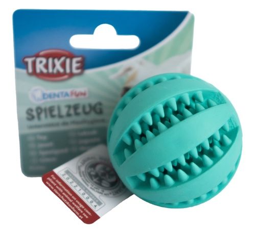 Іграшка мʼяч для собак Trixie Denta Fun Ball 5 см