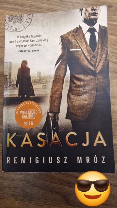 ‼️ książka powieść Remigiusz Mróz Kasacja ‼️