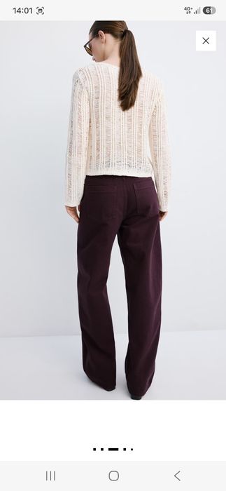 Джинси Mango р 36 Jeans balloon tiro medio