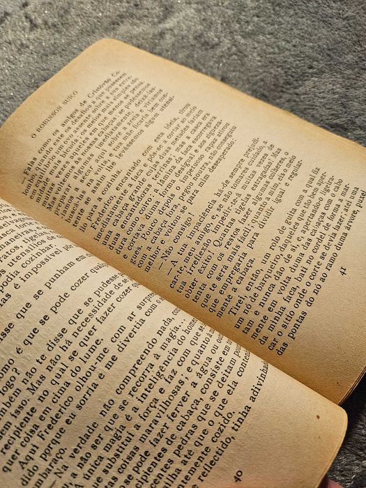 O Robinson suíço, João Rodolfo Wyss, livro antigo