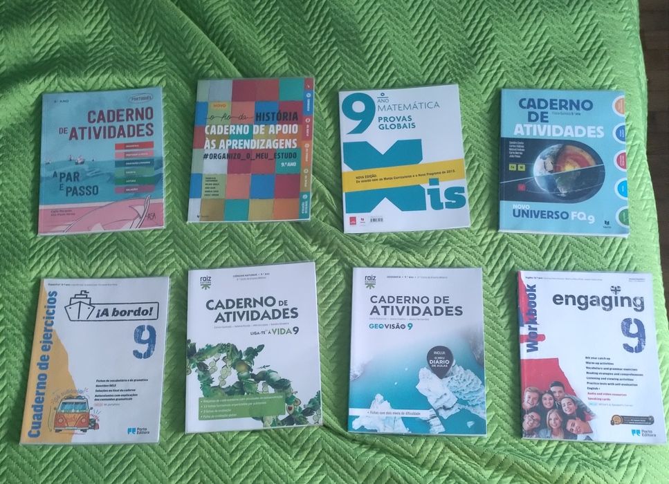 Cadernos de atividades 9 ano