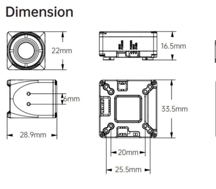 CADDX ECLIPSE 004SL — FPV тепловізійна камера модуль CVBS