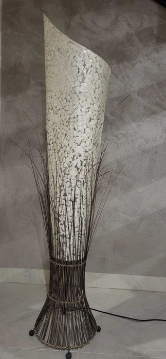 Lampa z masy perłowej stojąca 150cm