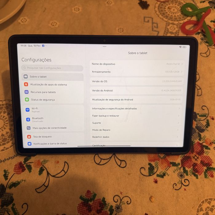 Tablet pad se 11”. Entrego