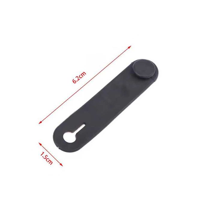 Abraçadeiras elásticas de borracha para moto - 10 Unidades (5 ou 8 cm)