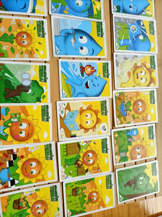 Lote de 38 cartas os guardiões da terra